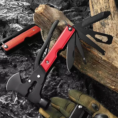 تبر و چکش 13 کاره گرین لاین مدل Storm Breaker Multitool Axe